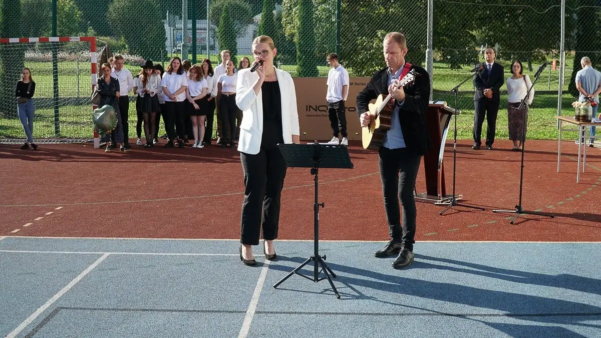 Rozpoczęcie roku szkolnego w Zespole Szkół Budowlanych w Bolesławcu