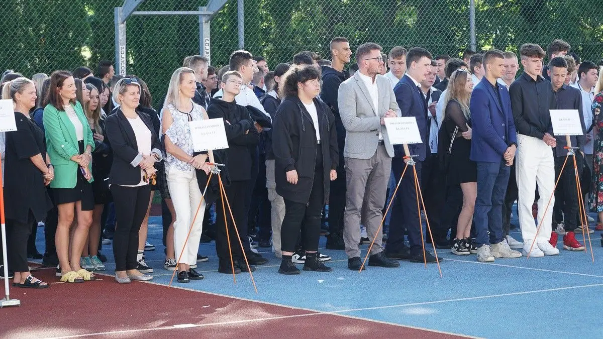 Rozpoczęcie roku szkolnego w Zespole Szkół Budowlanych w Bolesławcu
