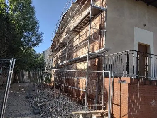 Przebudowa GOKiB-u w Gromadce