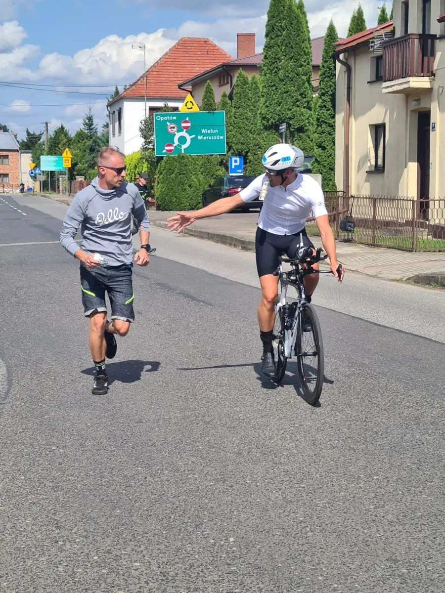 Maciej Śliwa, podwójny Ironman z podbolesławieckiego Kruszyna