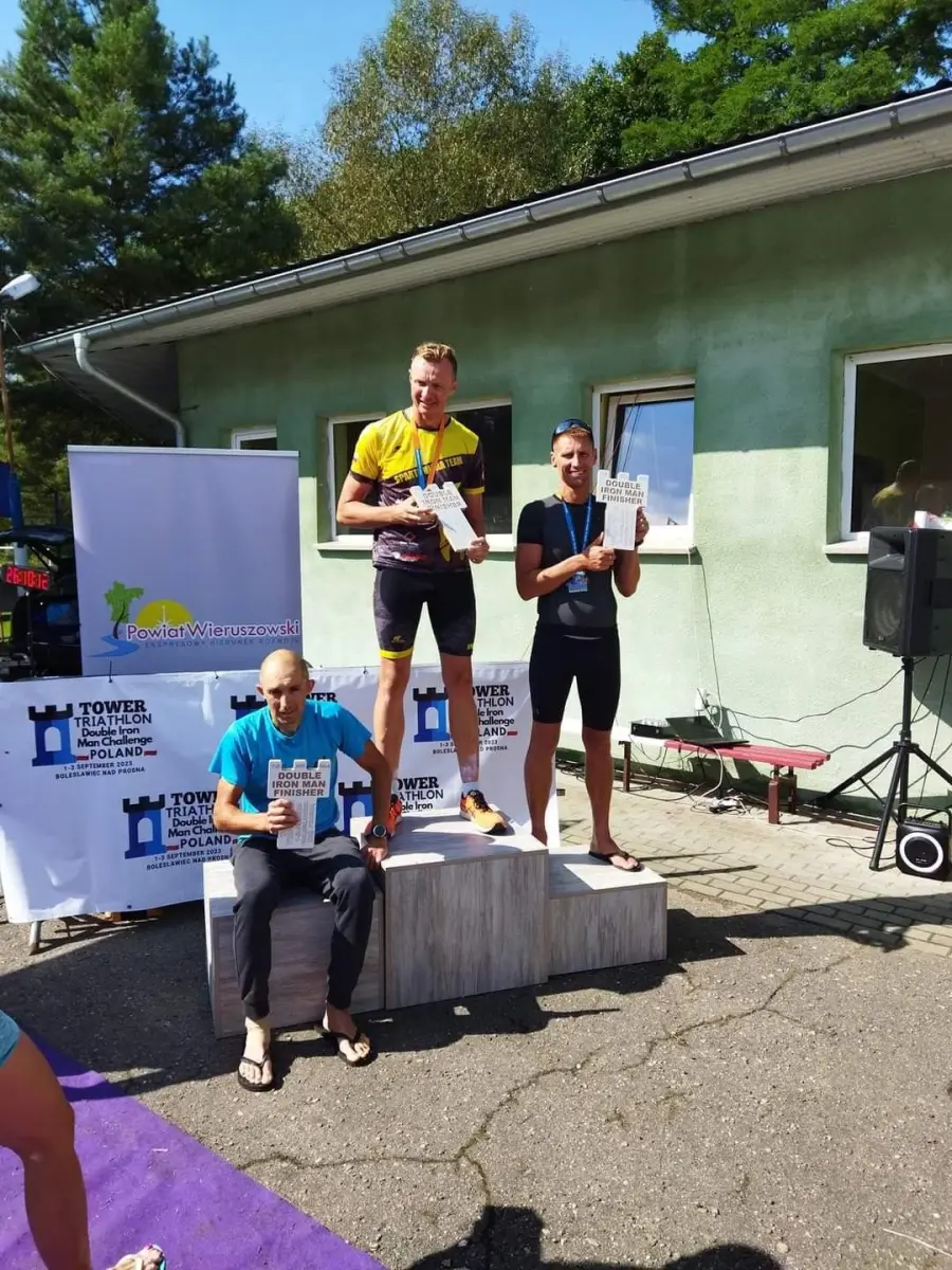 Maciej Śliwa, podwójny Ironman z podbolesławieckiego Kruszyna