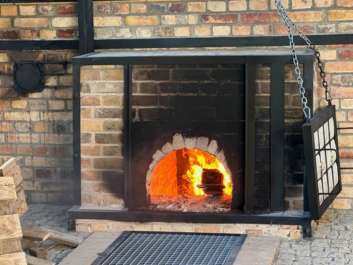 Zadymienie z pieca w Muzeum Ceramiki