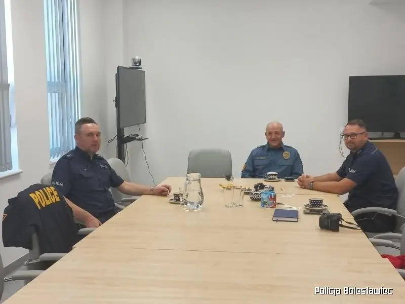 Spotkanie w KPP Bolesławiec