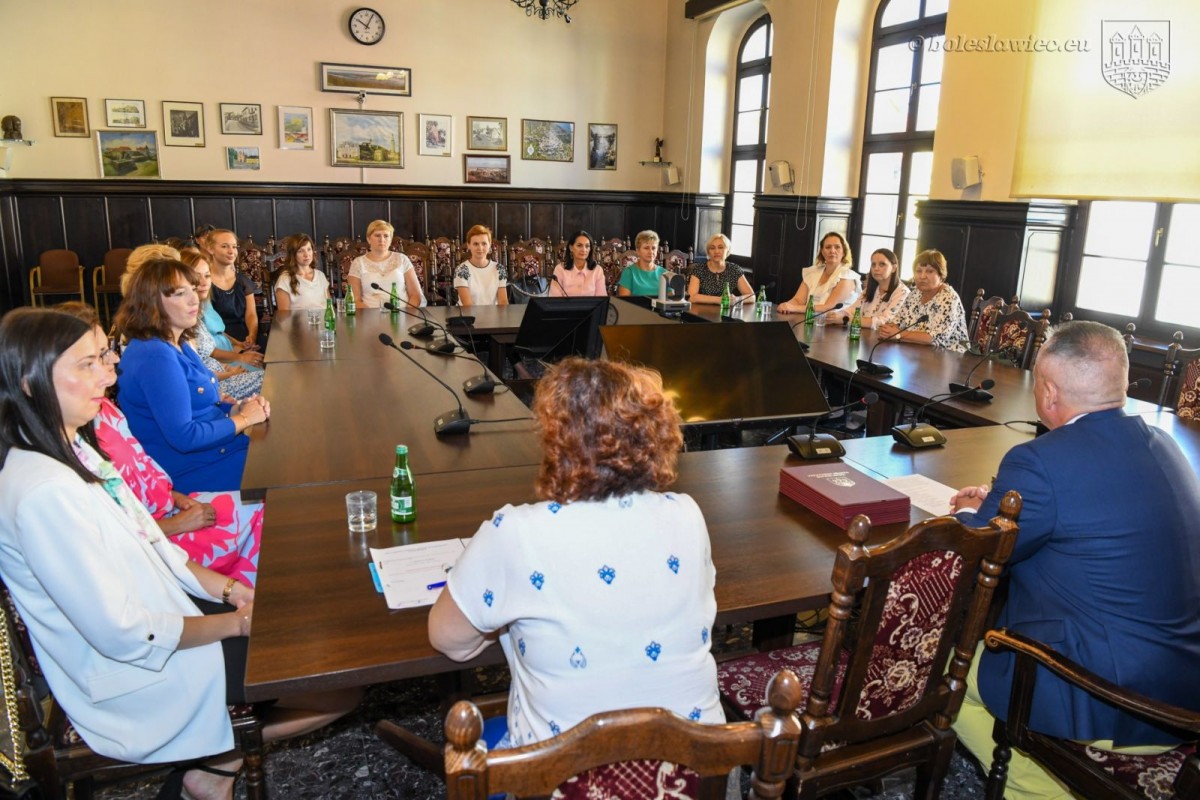 Uroczystość w Sali Rajców w Bolesławcu