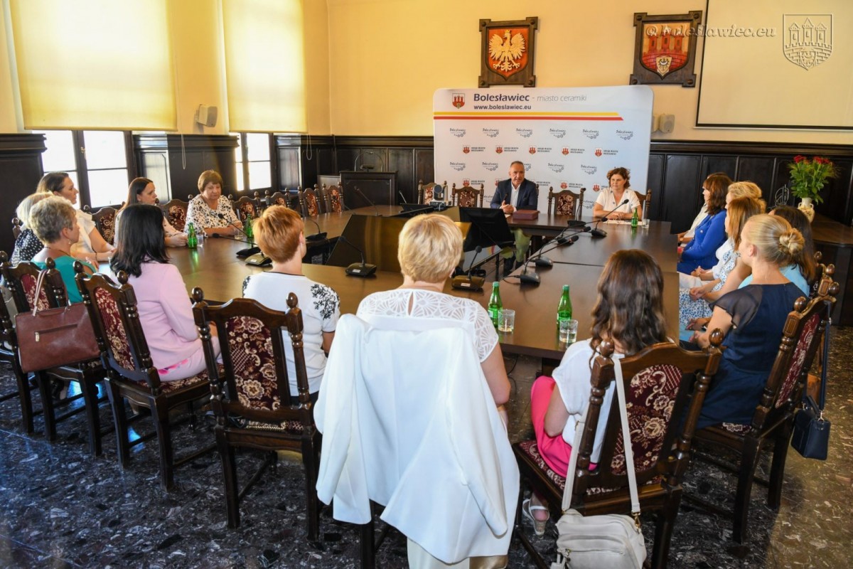 Uroczystość w Sali Rajców w Bolesławcu