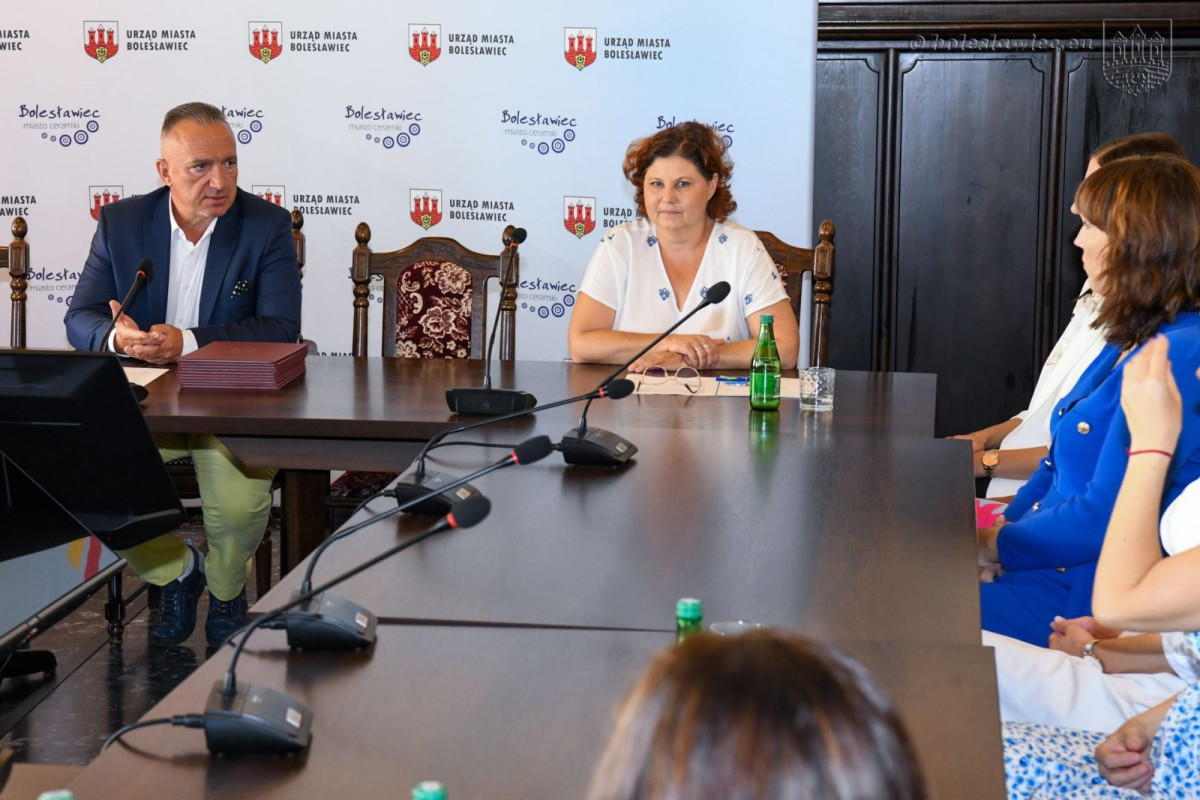 Uroczystość w Sali Rajców w Bolesławcu