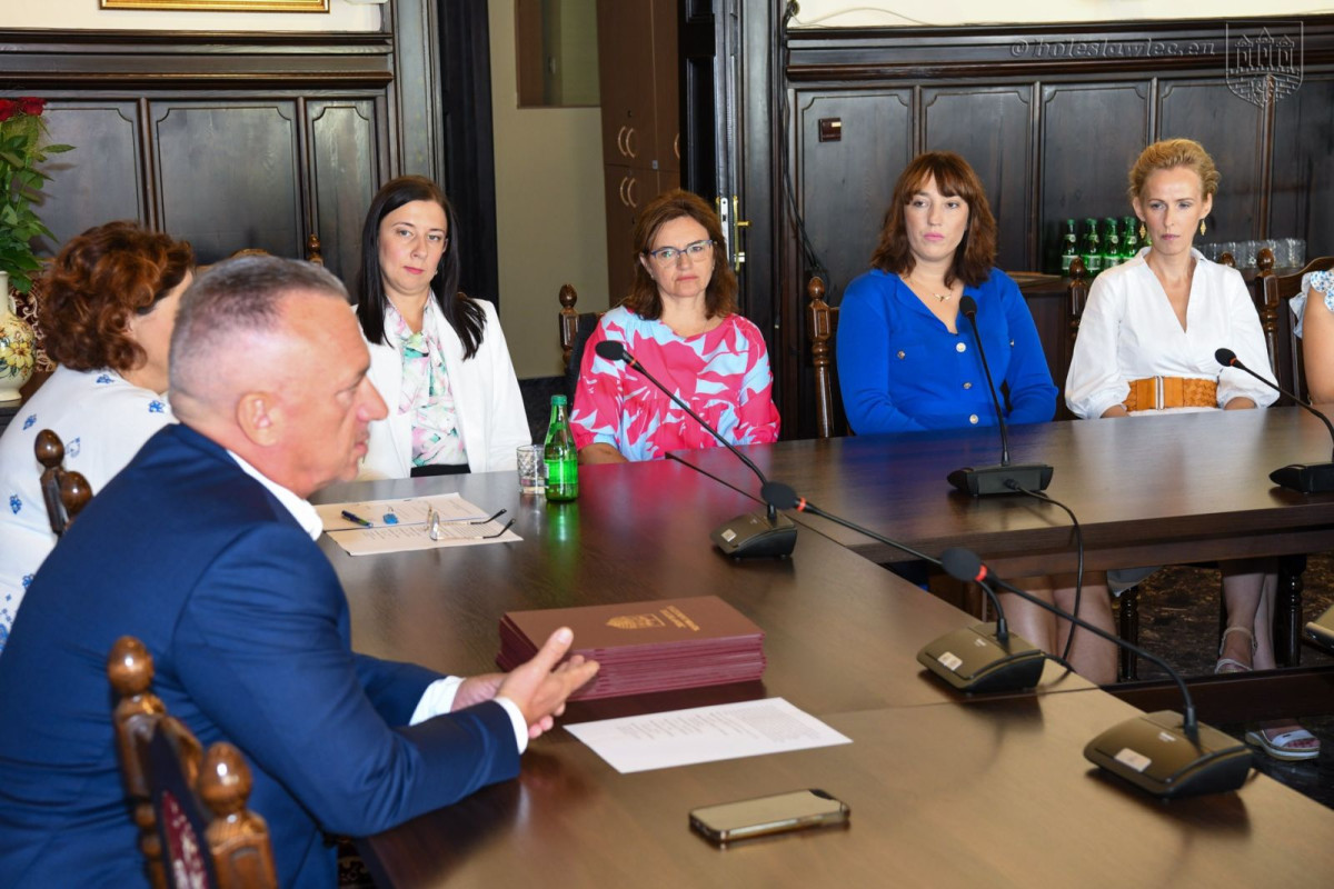 Uroczystość w Sali Rajców w Bolesławcu