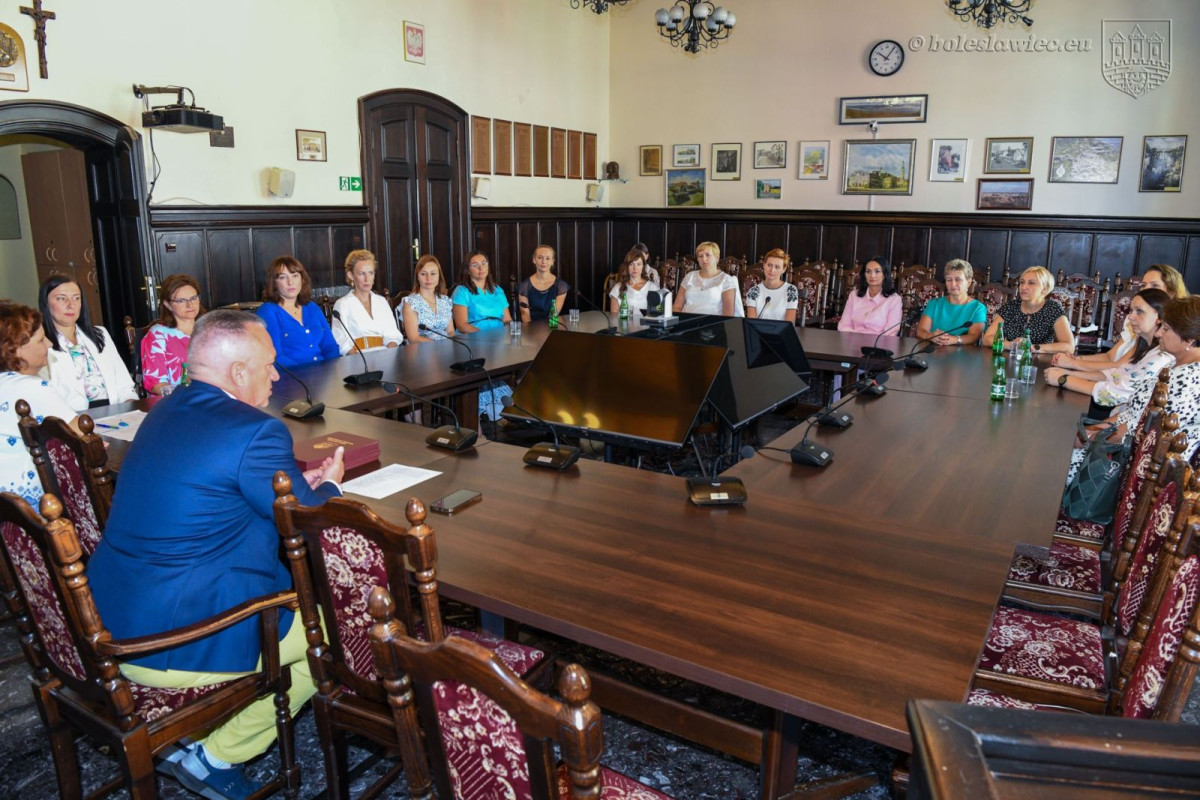 Uroczystość w Sali Rajców w Bolesławcu