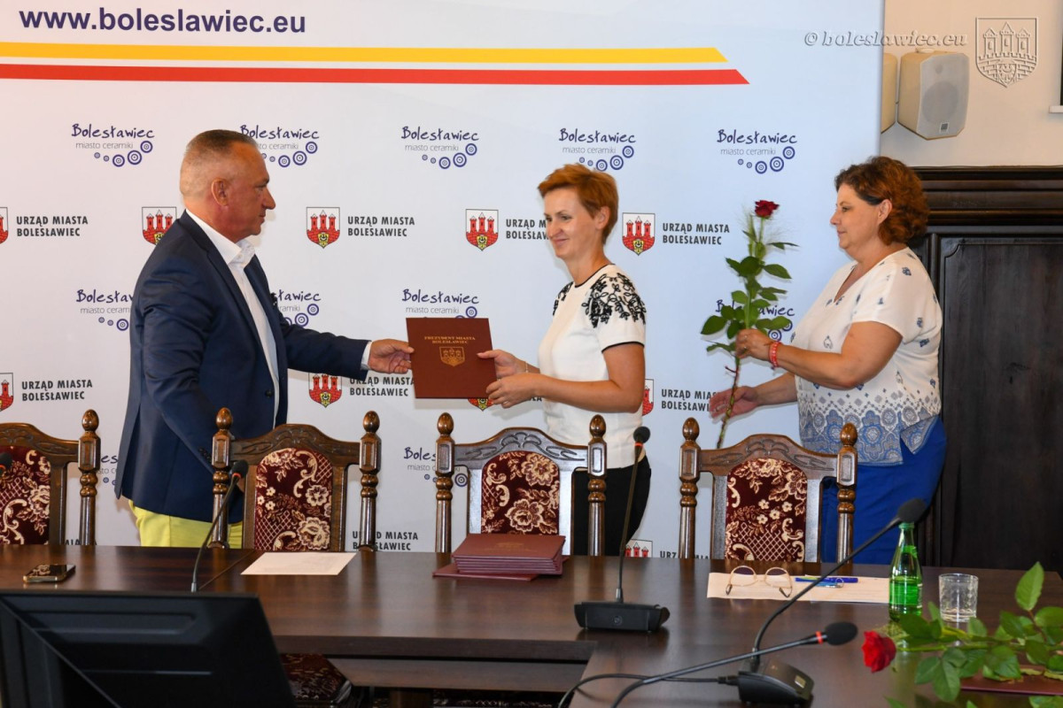 Uroczystość w Sali Rajców w Bolesławcu