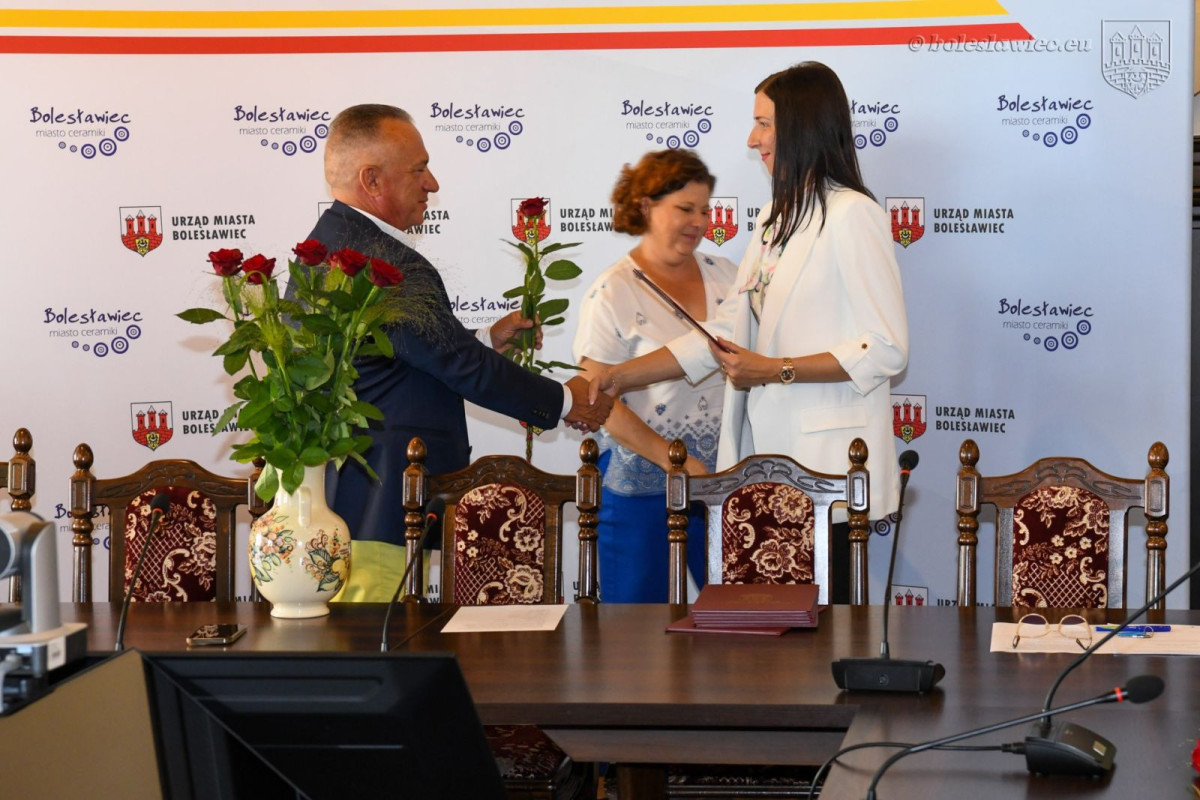 Uroczystość w Sali Rajców w Bolesławcu