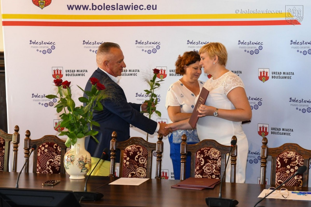 Uroczystość w Sali Rajców w Bolesławcu