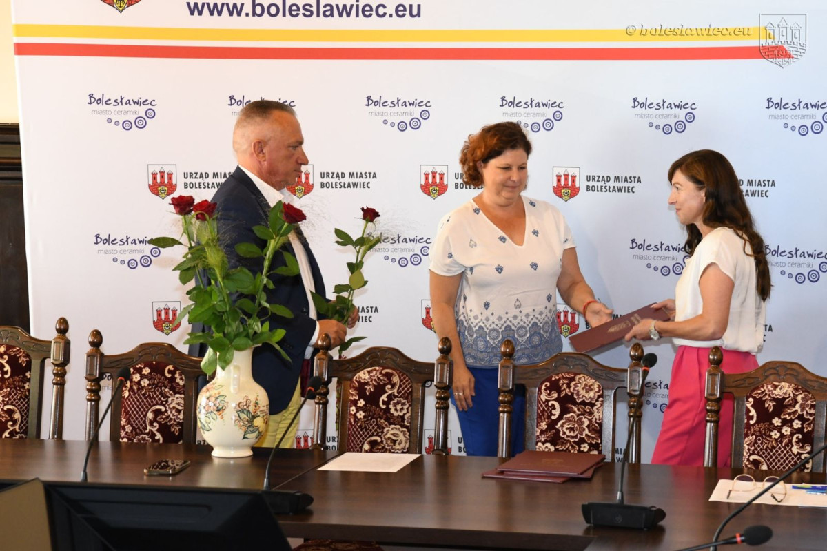 Uroczystość w Sali Rajców w Bolesławcu