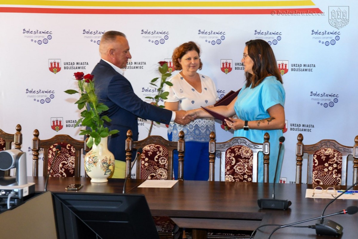 Uroczystość w Sali Rajców w Bolesławcu