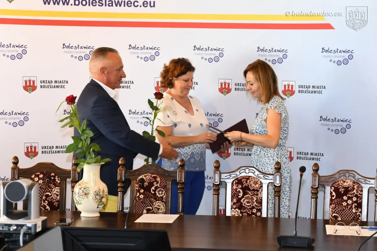 Uroczystość w Sali Rajców w Bolesławcu