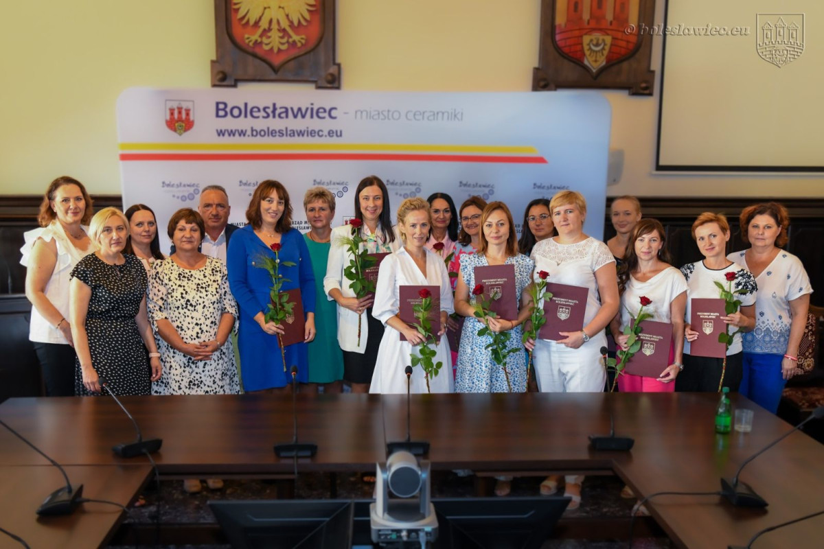 Uroczystość w Sali Rajców w Bolesławcu