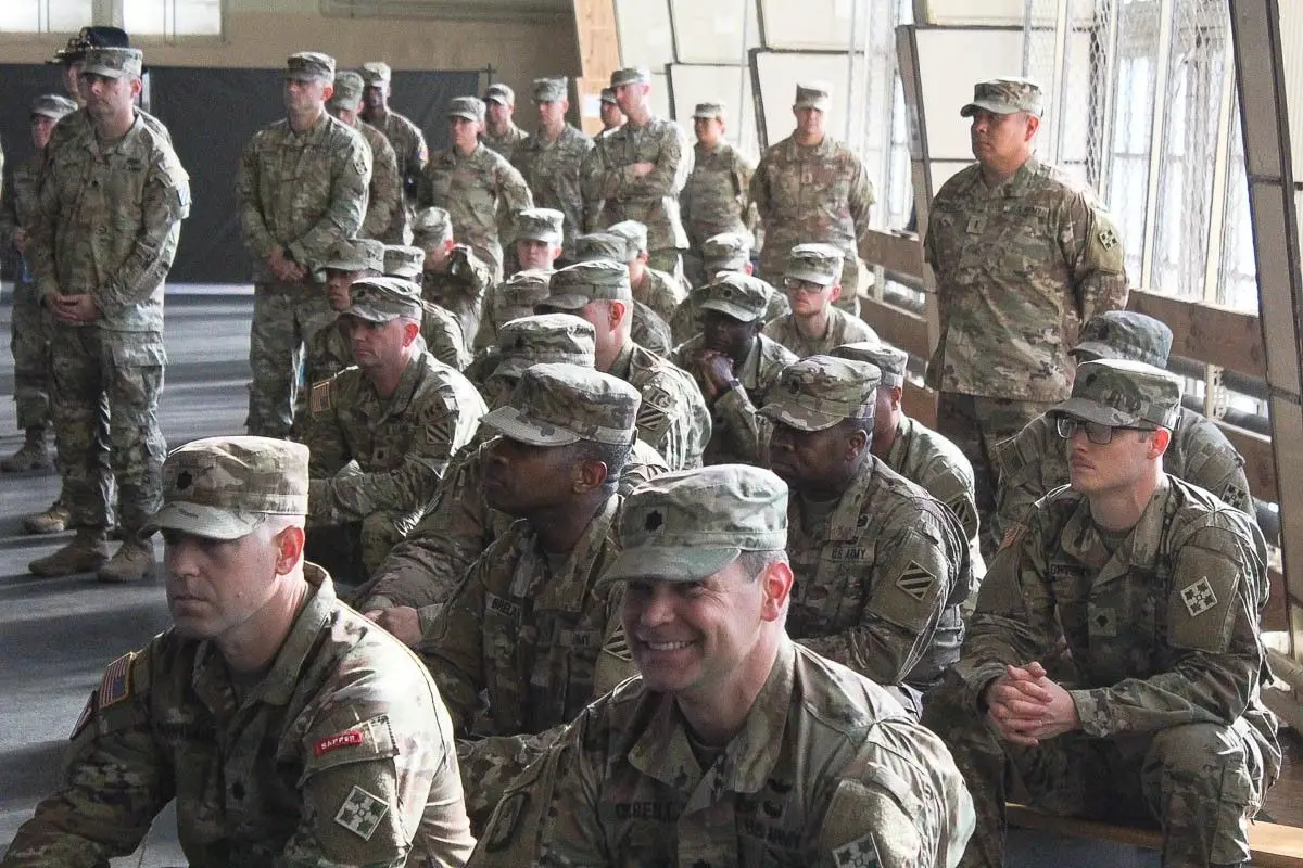 Ceremony transferring command of the US Army mission in Europe held in Bolesławiec