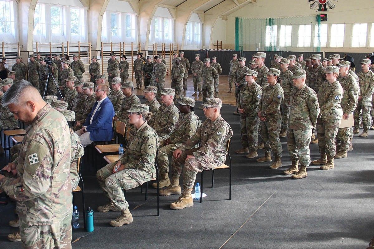 Ceremonia przekazania dowodzenia nad misją US Army w Europie odbyła się w Bolesławcu