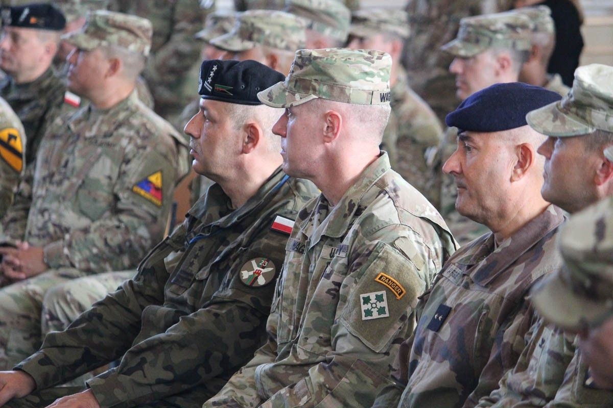Ceremonia przekazania dowodzenia nad misją US Army w Europie odbyła się w Bolesławcu