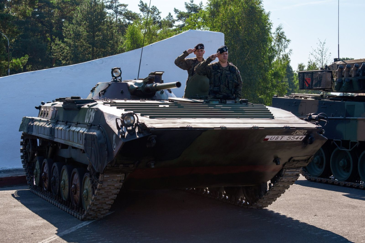 Uroczystość w 10 Brygadzie Kawalerii Pancernej w Świętoszowie