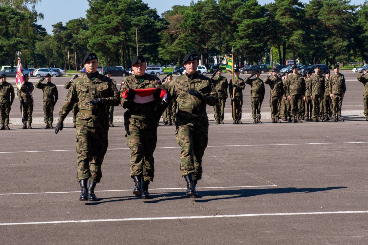Uroczystość w 10 Brygadzie Kawalerii Pancernej w Świętoszowie