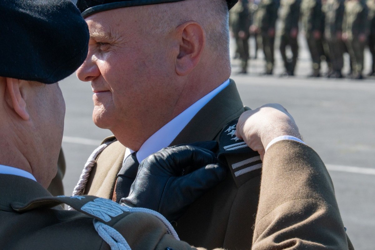 Uroczystość w 10 Brygadzie Kawalerii Pancernej w Świętoszowie