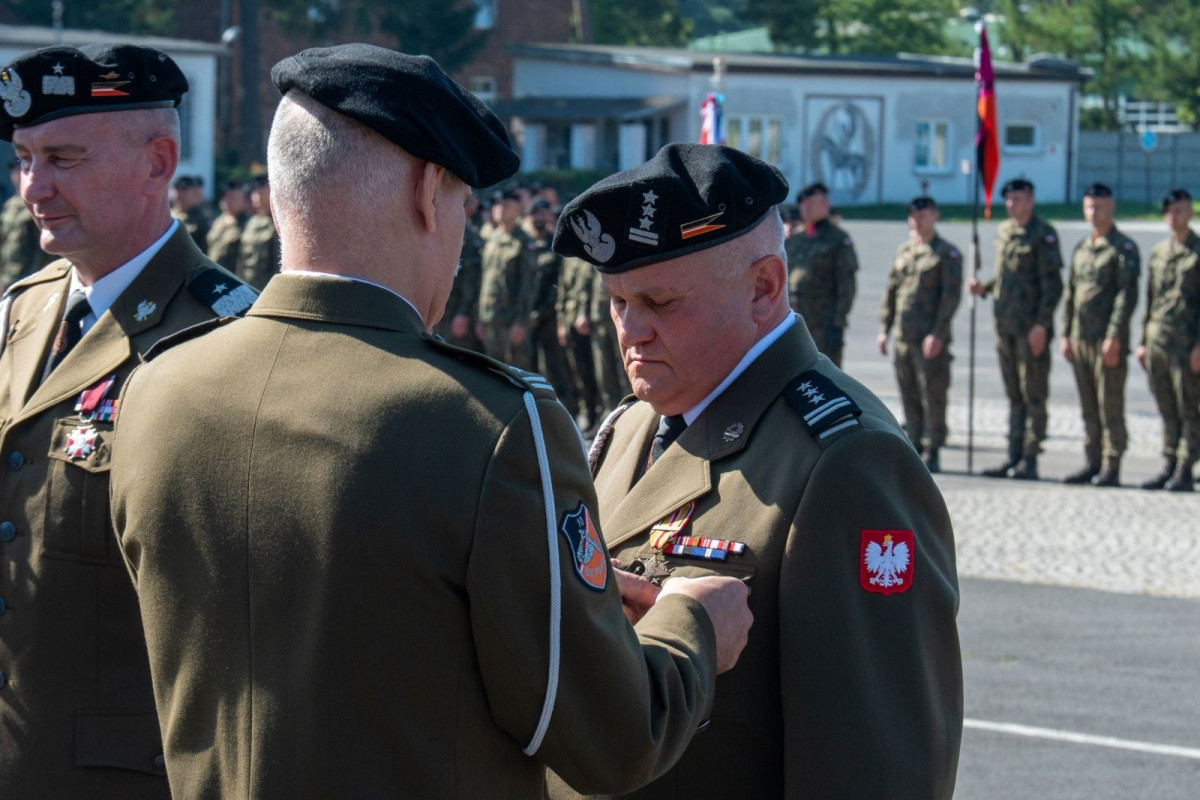 Uroczystość w 10 Brygadzie Kawalerii Pancernej w Świętoszowie