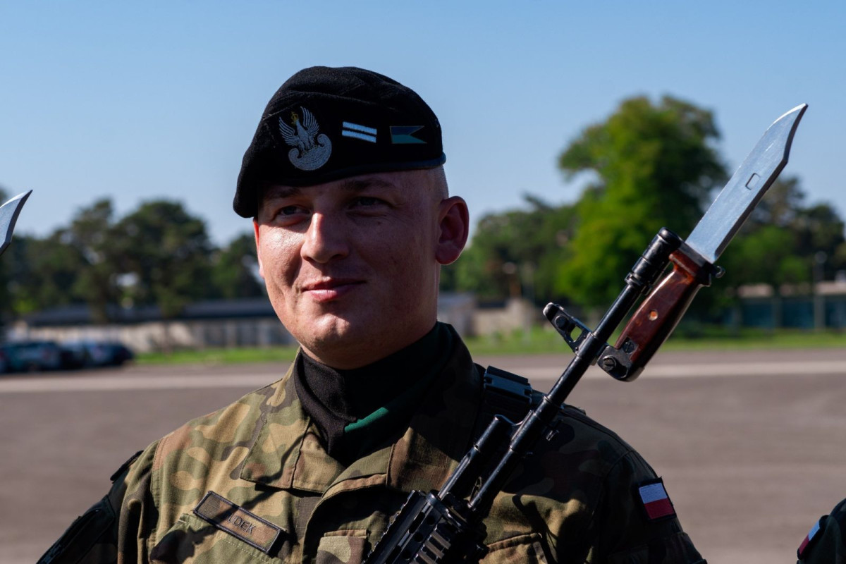 Uroczystość w 10 Brygadzie Kawalerii Pancernej w Świętoszowie