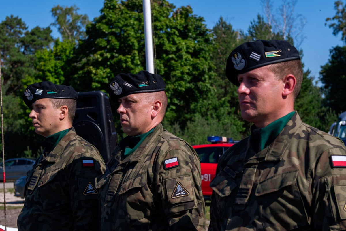 Uroczystość w 10 Brygadzie Kawalerii Pancernej w Świętoszowie