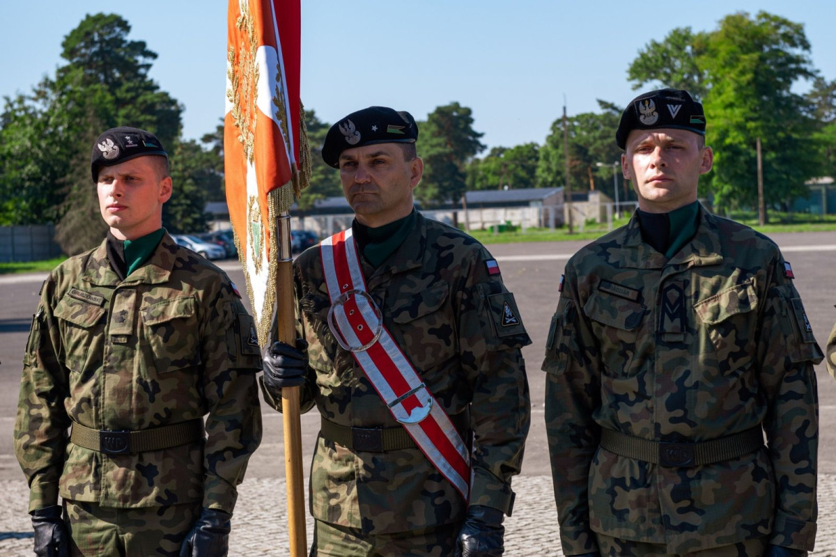 Uroczystość w 10 Brygadzie Kawalerii Pancernej w Świętoszowie