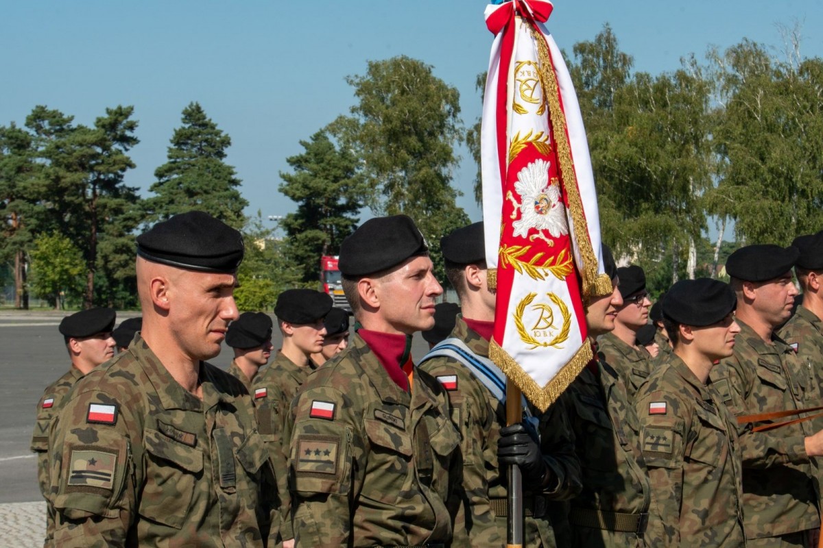 Uroczystość w 10 Brygadzie Kawalerii Pancernej w Świętoszowie