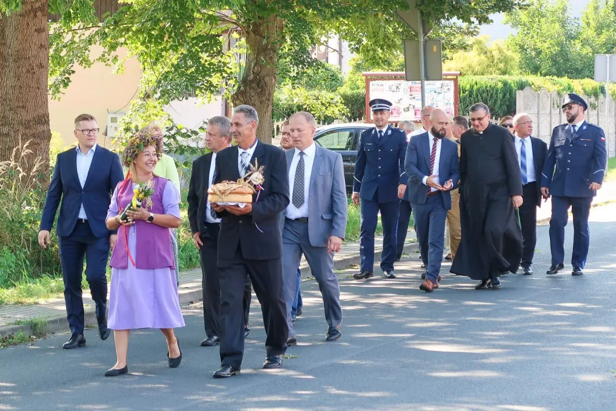 Dożynki gminne w Gromadce