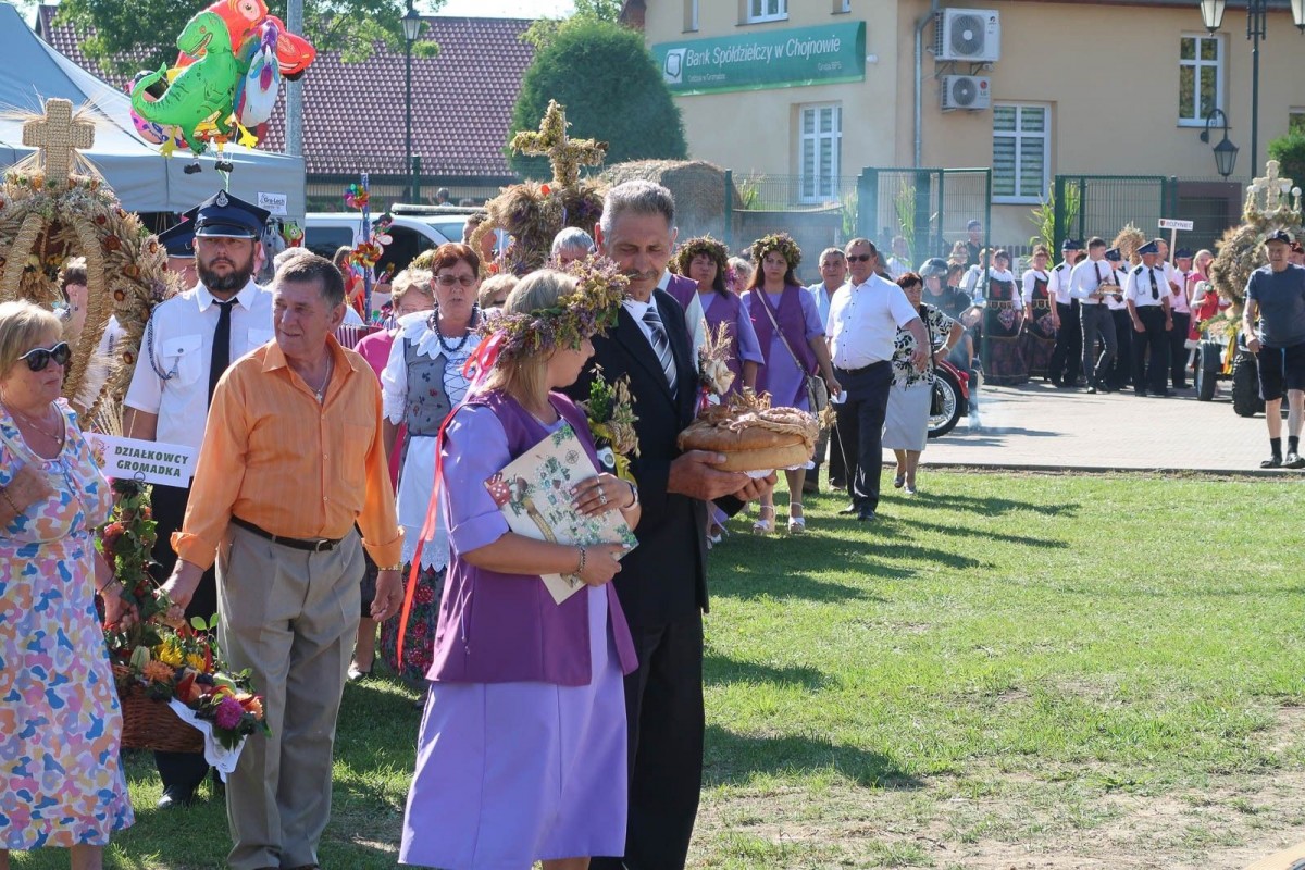 Dożynki gminne w Gromadce