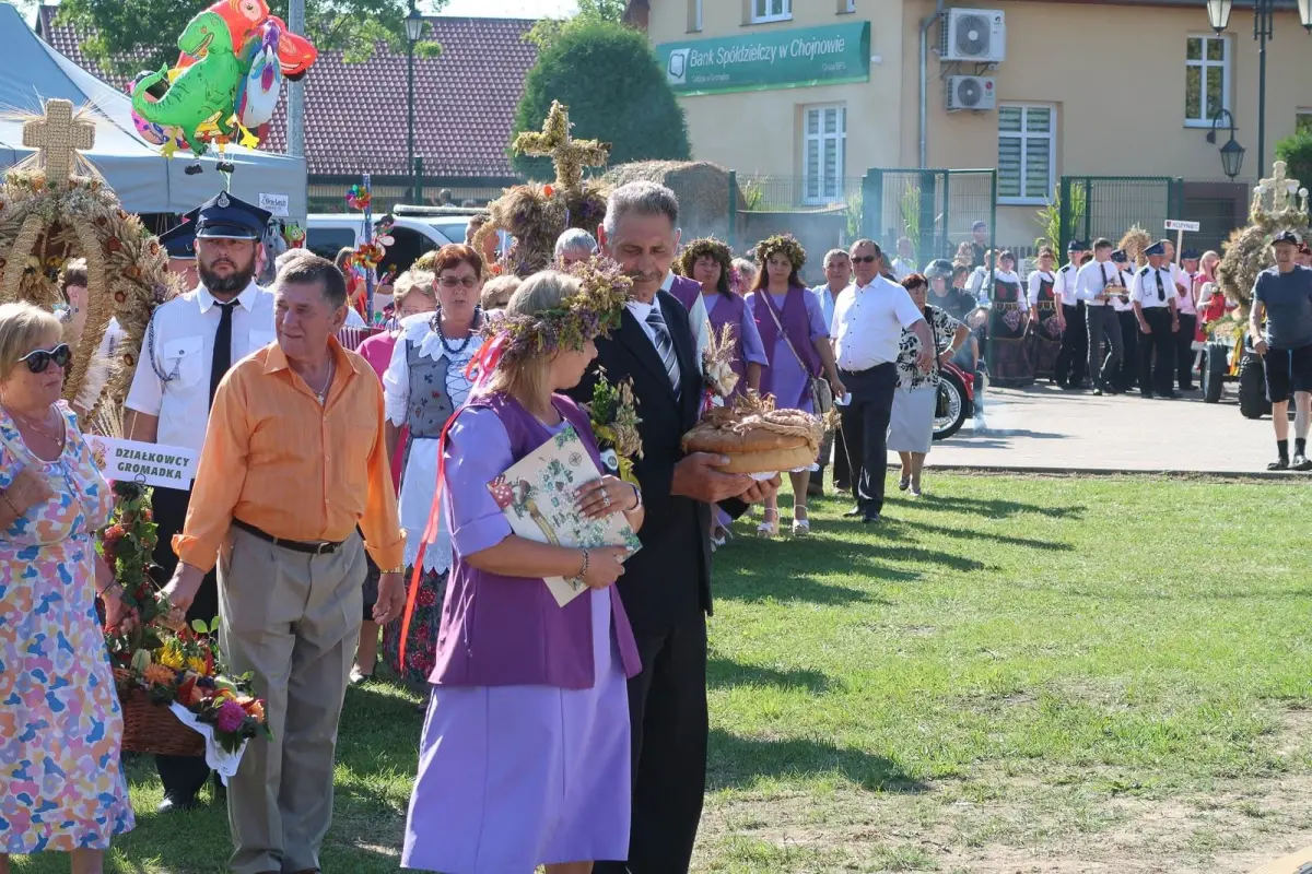 Dożynki gminne w Gromadce