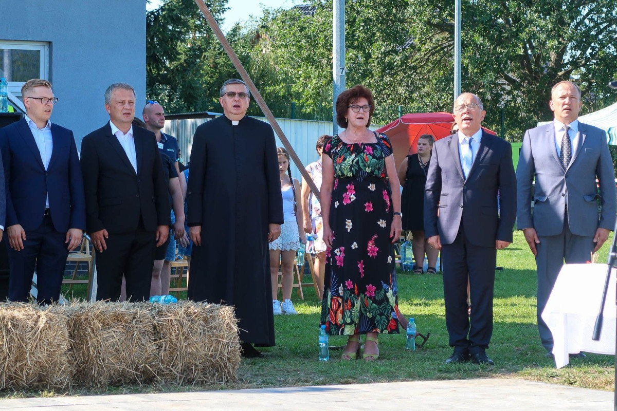 Dożynki gminne w Gromadce