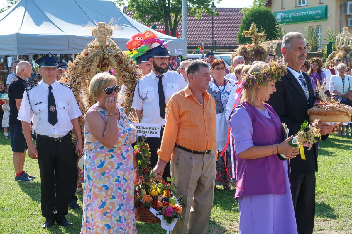 Dożynki gminne w Gromadce