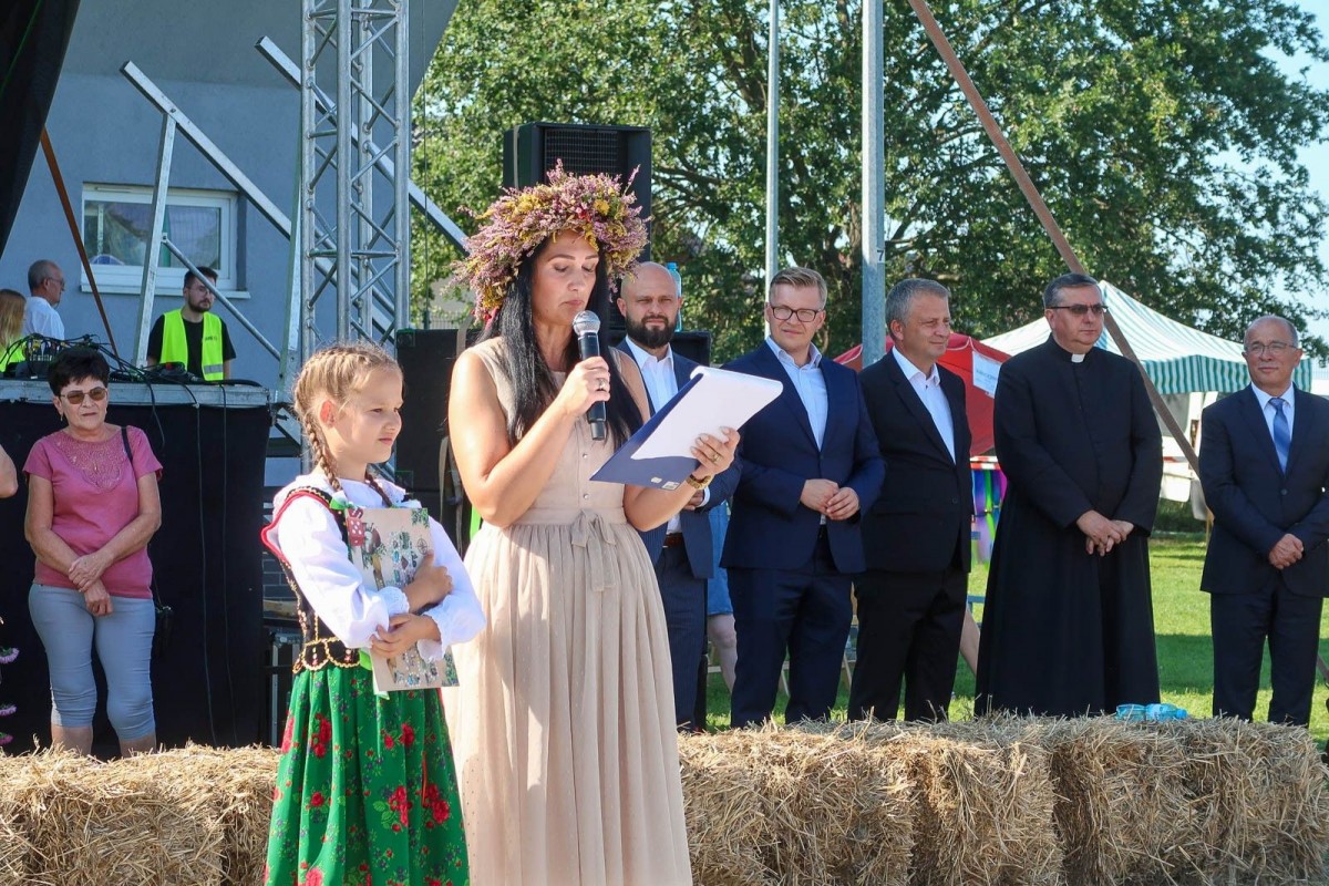 Dożynki gminne w Gromadce