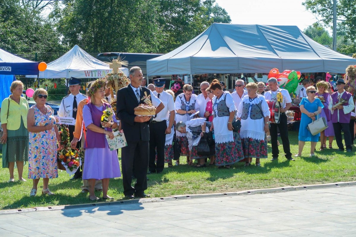 Dożynki gminne w Gromadce