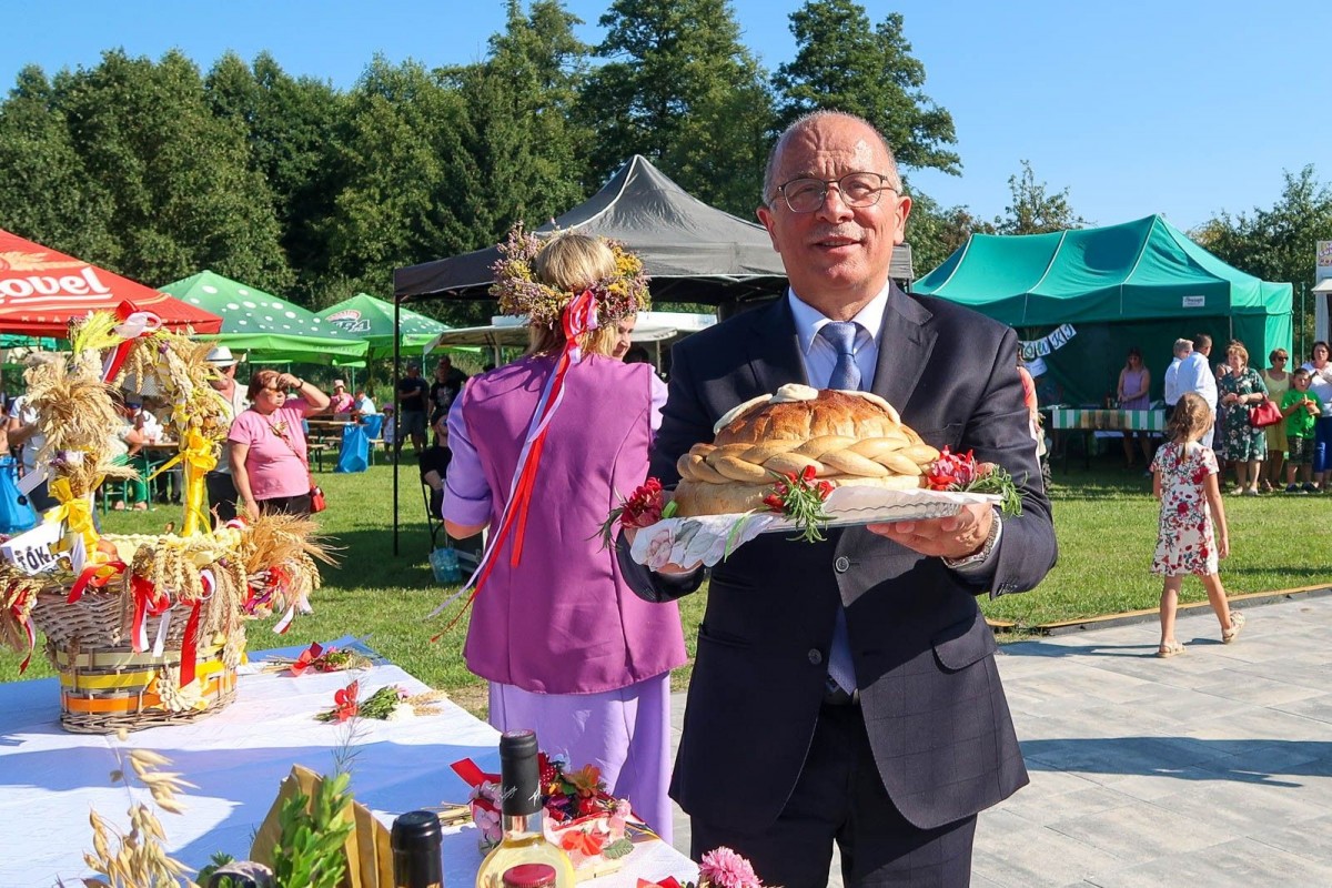 Dożynki gminne w Gromadce