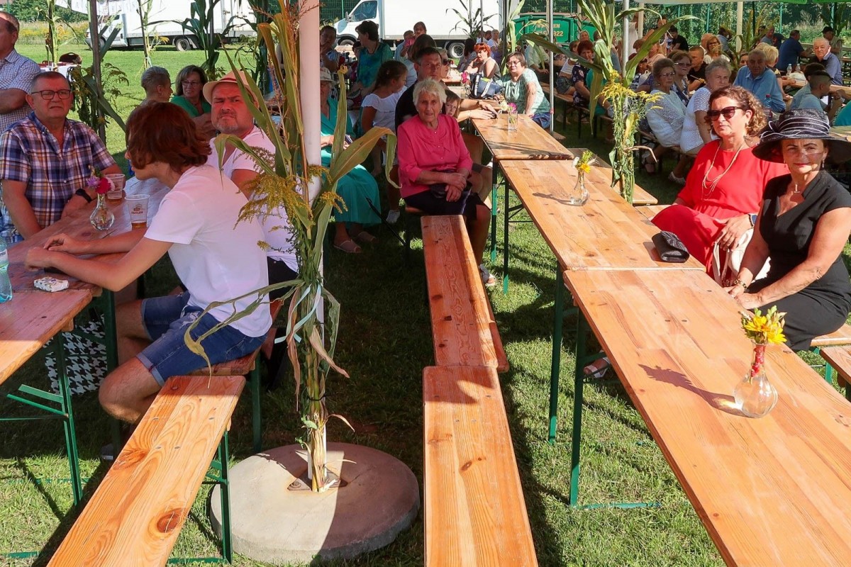 Dożynki gminne w Gromadce