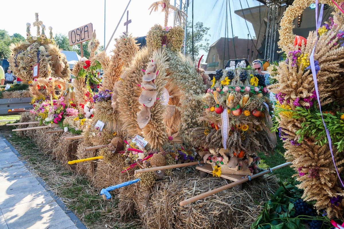 Dożynki gminne w Gromadce