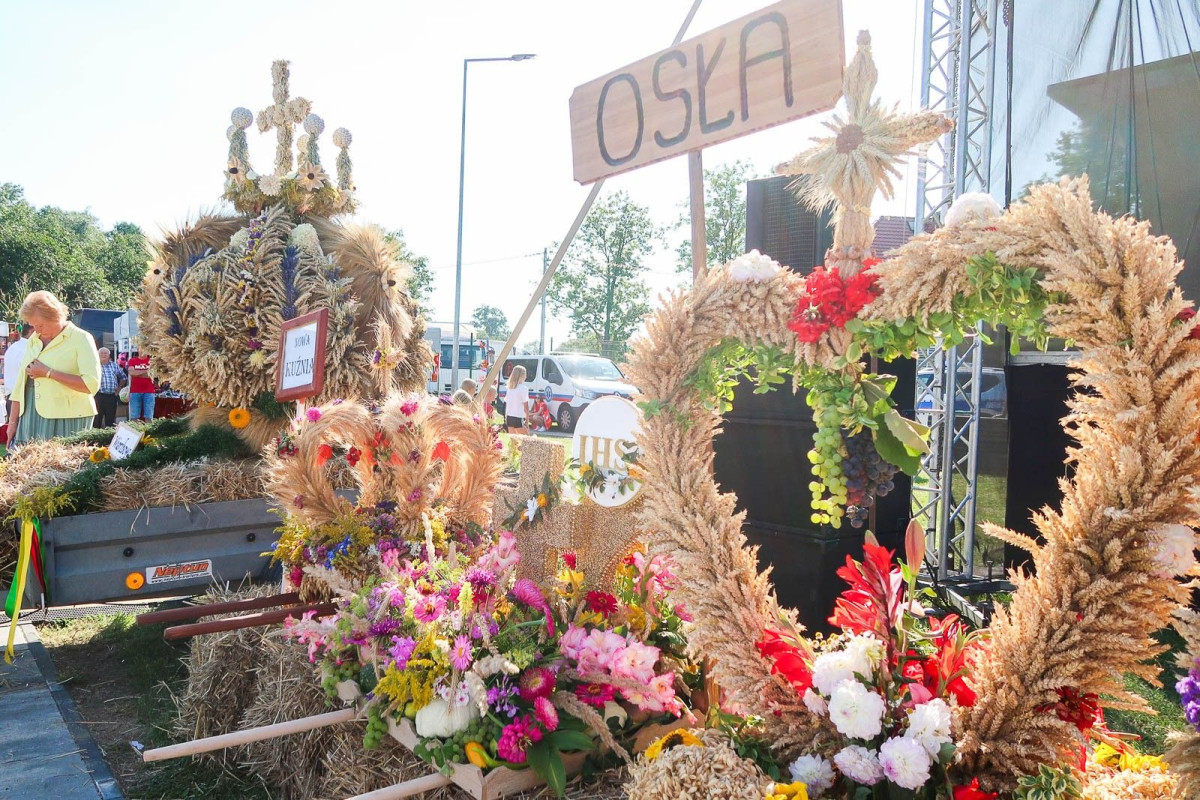 Dożynki gminne w Gromadce