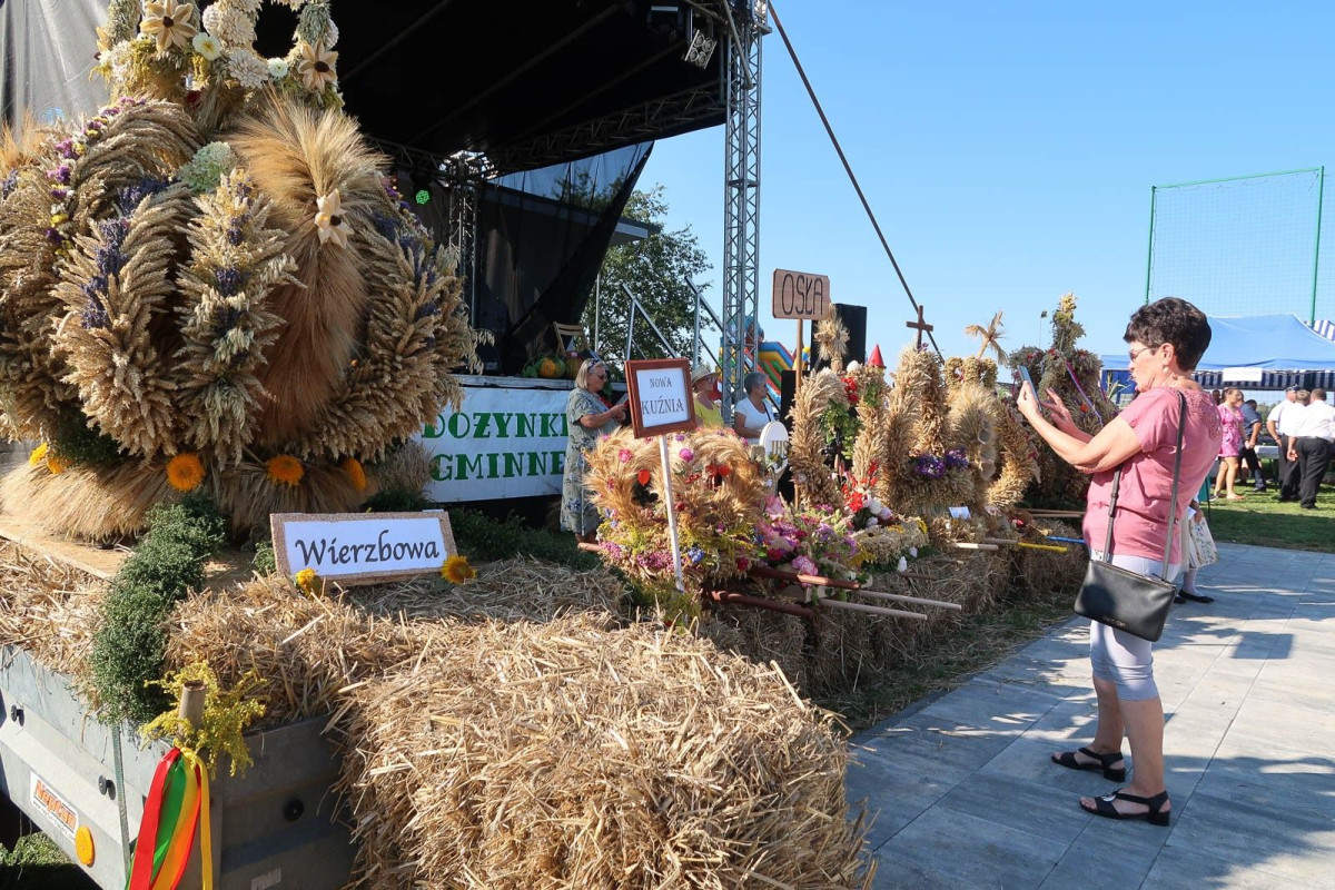 Dożynki gminne w Gromadce