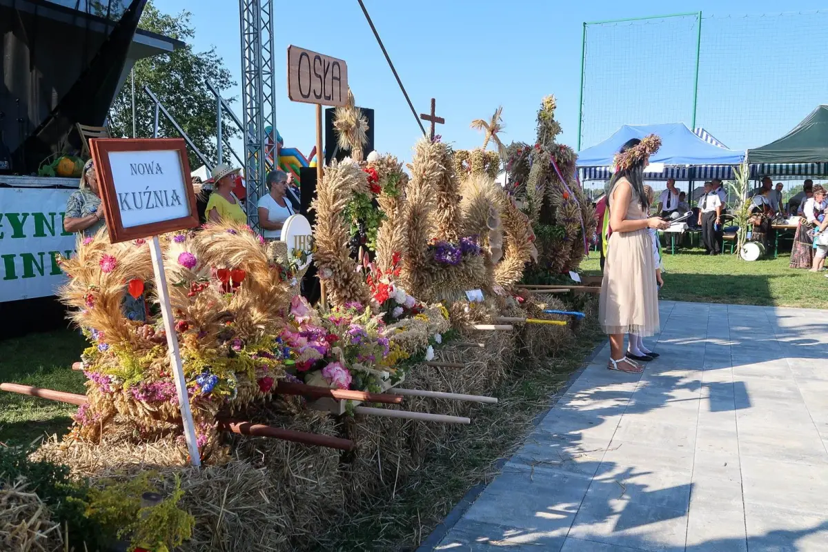 Dożynki gminne w Gromadce