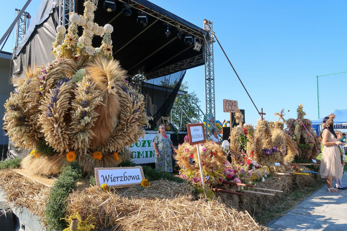 Dożynki gminne w Gromadce