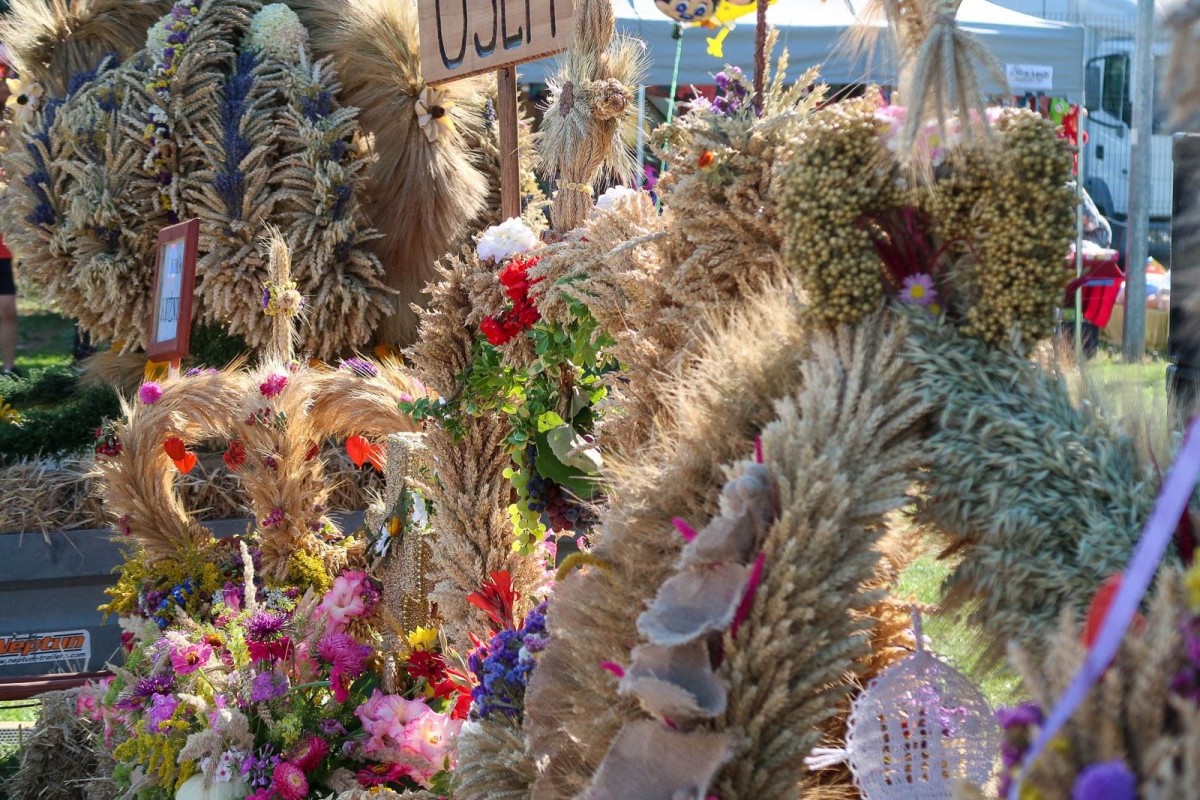 Dożynki gminne w Gromadce