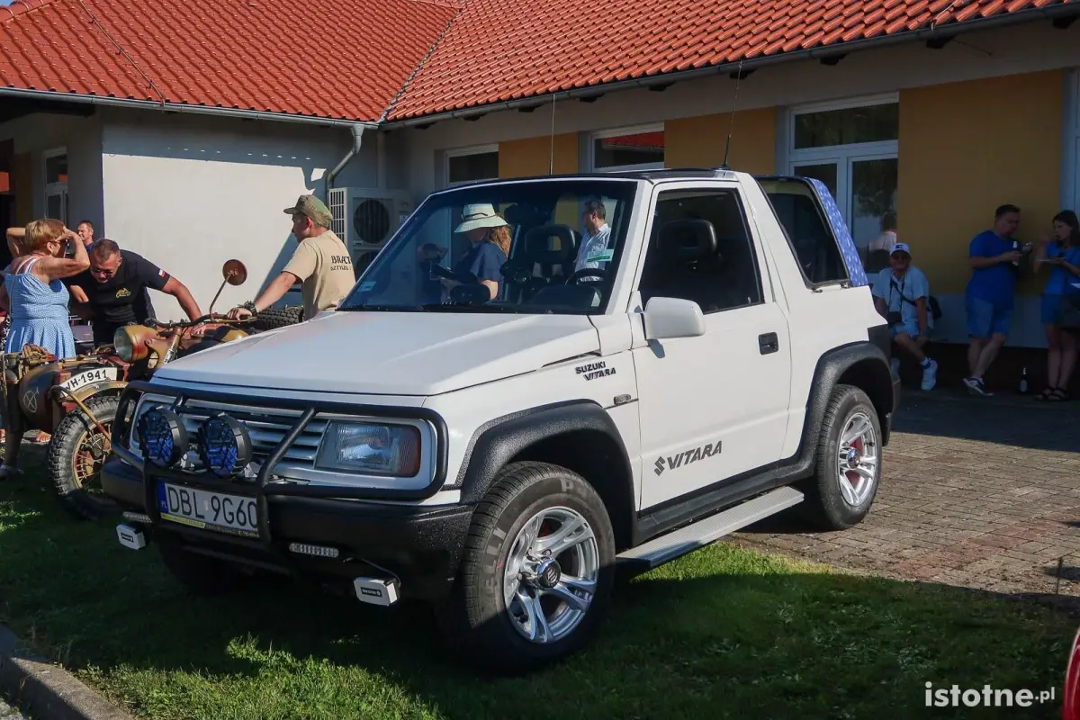 Auta na zlocie w Kruszynie