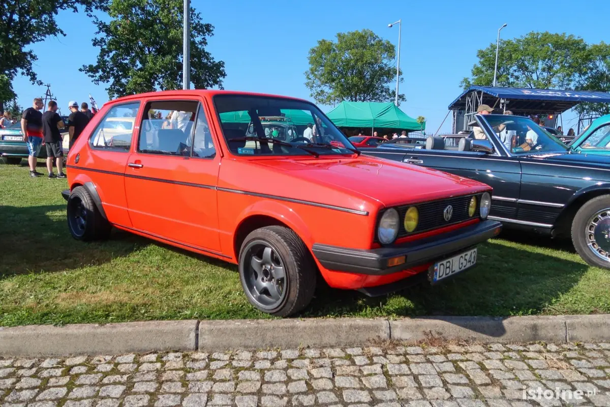Auta na zlocie w Kruszynie