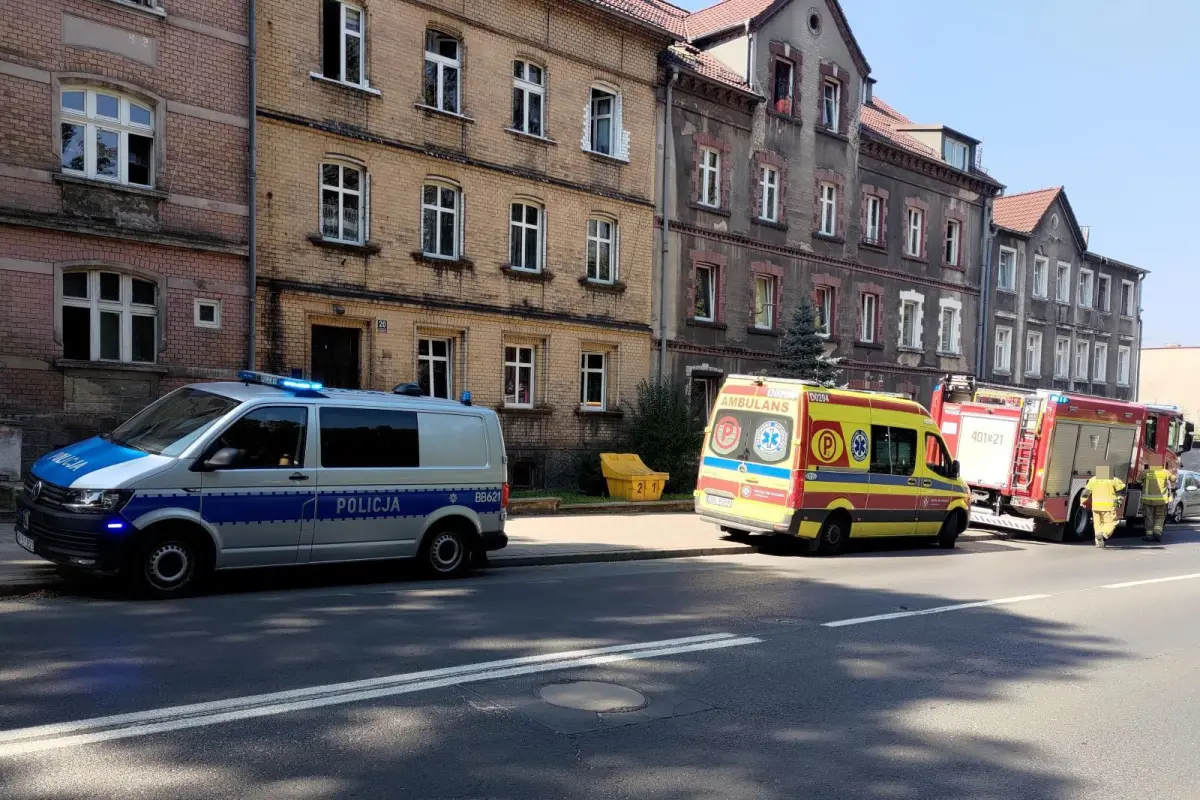 Akcja służb na Garncarskiej w Bolesławcu