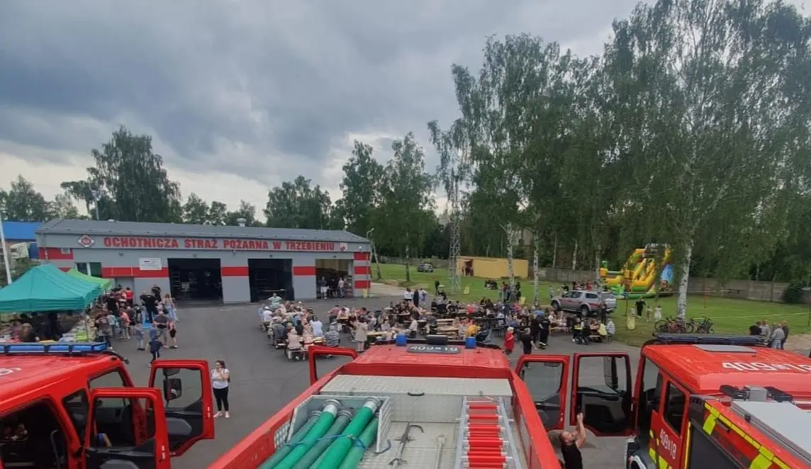 Свято пожежників у Trzebień