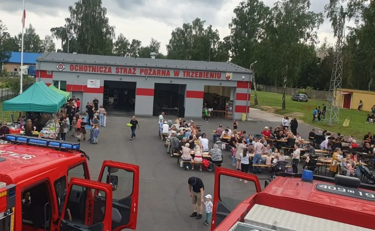 Свято пожежників у Trzebień